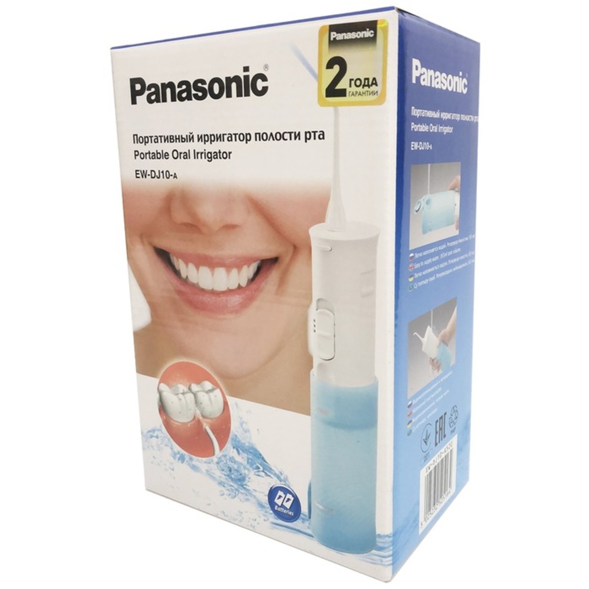 Ирригатор Panasonic EW-DJ10-А (Цвет: White)