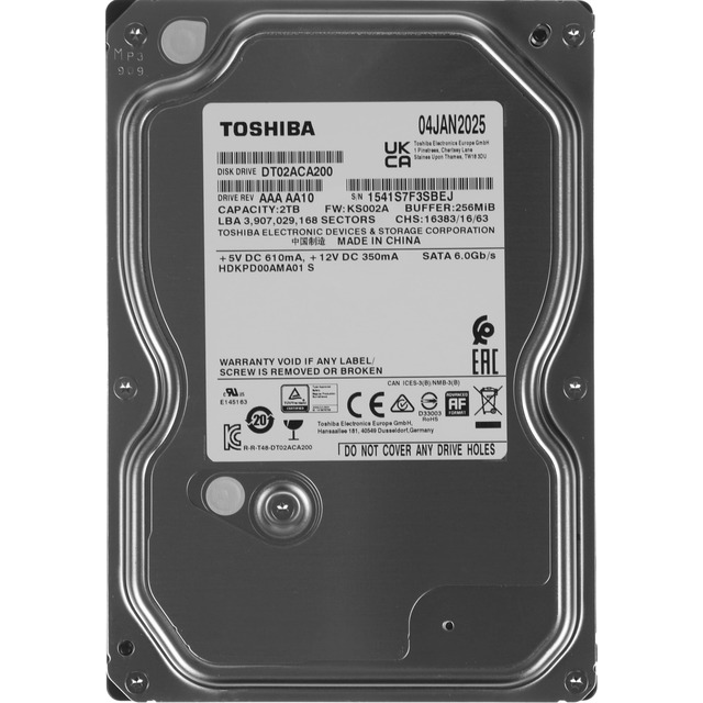 Жесткий диск Toshiba SATA-III 2TB DT02ACA200