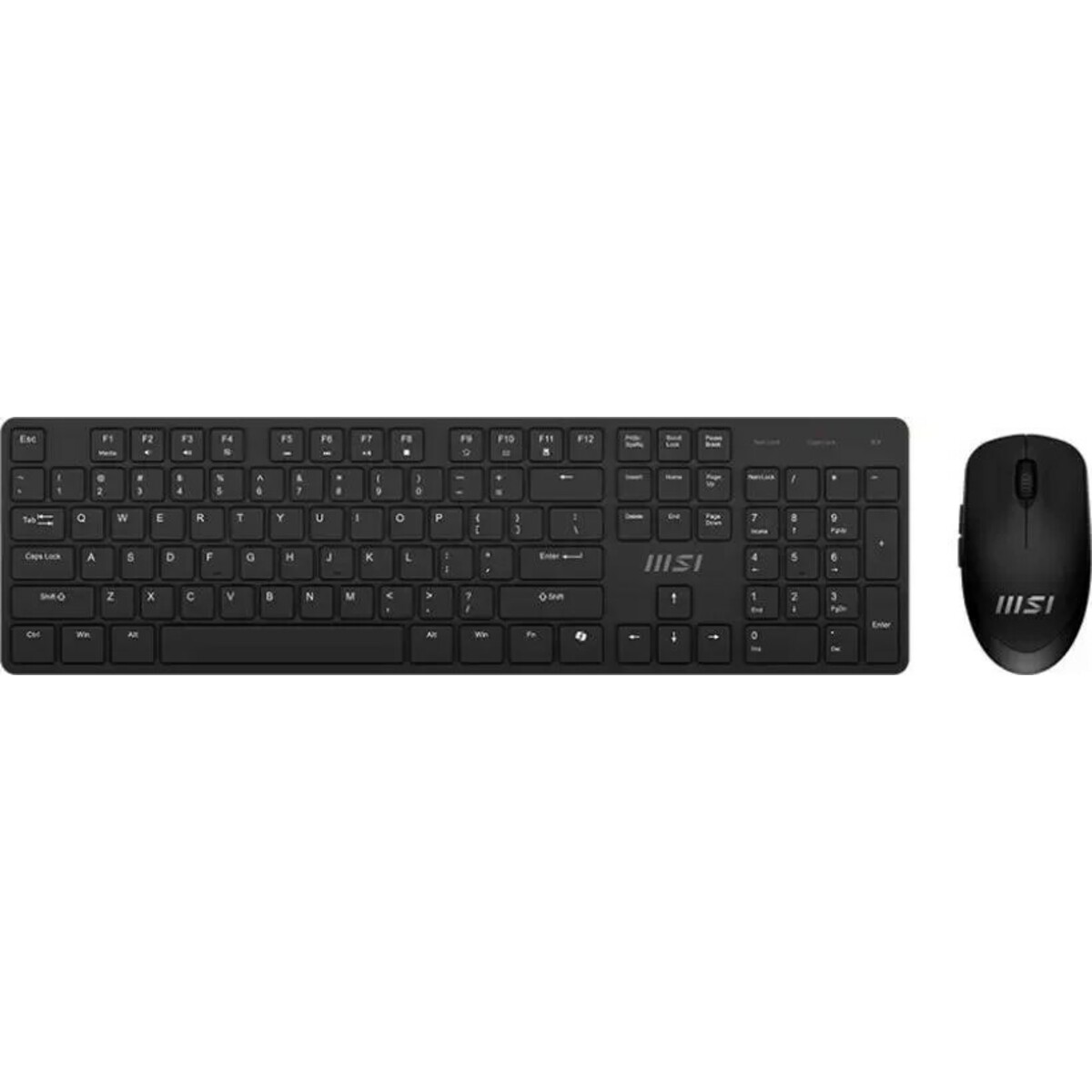 Клавиатура + мышь MSI FORGE K200 W COMBO MS-8ZA4, черный
