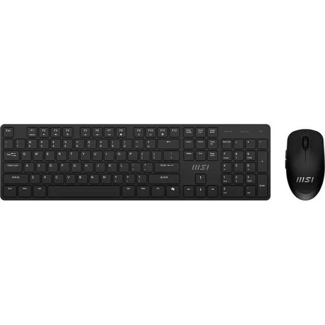 Клавиатура + мышь MSI FORGE K200 W COMBO MS-8ZA4, черный