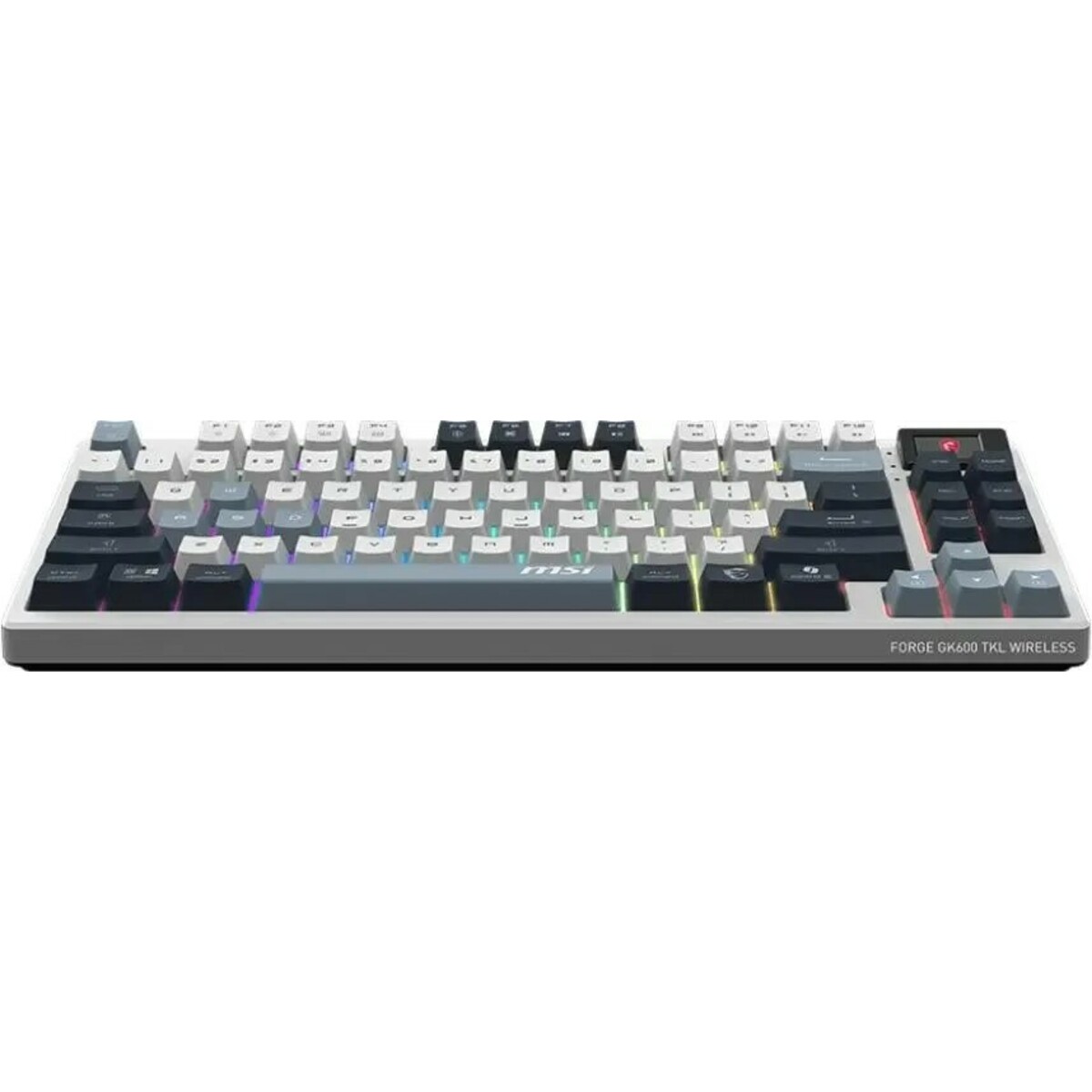 Клавиатура MSI FORGE GK600 механическая (Цвет: White / Blue)