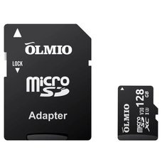 Карта памяти OLMIO microSDXC 128Gb V30 (Цвет: Black)
