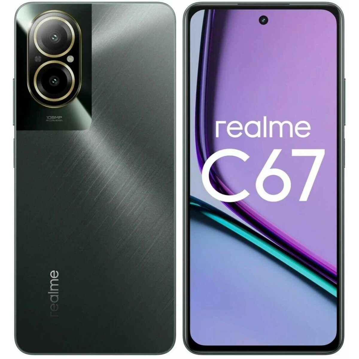 realme C67 8/256Gb, черный