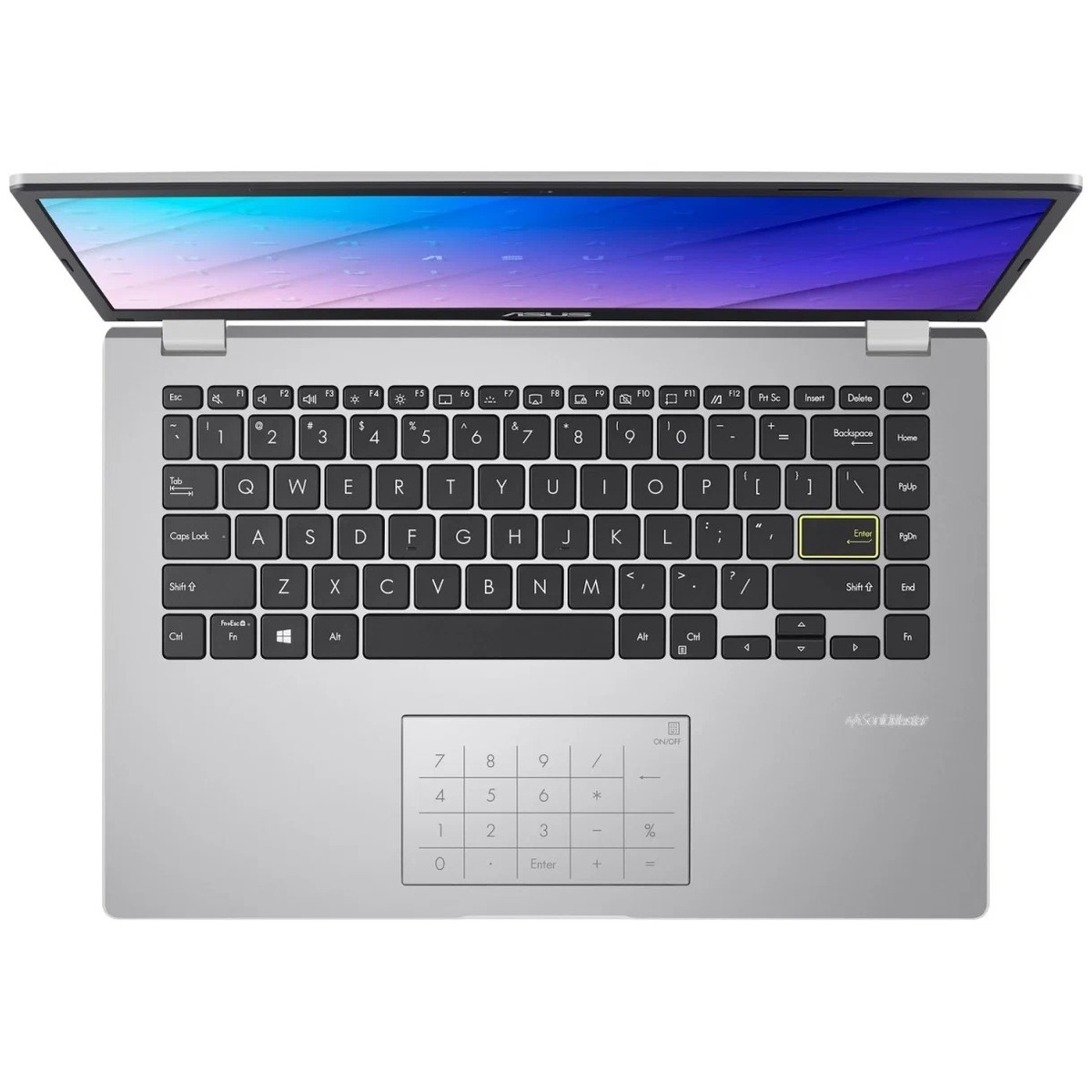 Ноутбук ASUS ExpertBook B1 14" B1500CEAE-BQ3286 (1366x768, Intel Celeron N4020 1.1 ГГц, SSD 256 ГБ, Intel UHD Graphics 600, без ОС, 90NB0Q12-M004A0, белый)