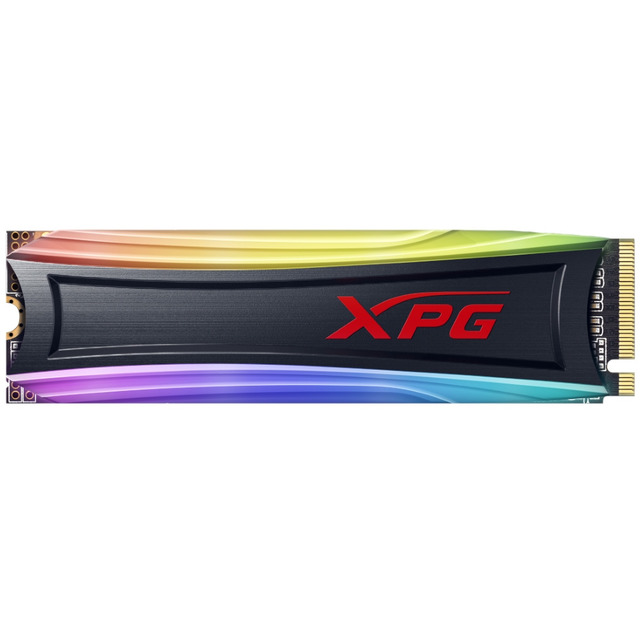 Накопитель SSD A-Data PCI-E 3.0 x4 256Gb AS40G-256GT-C S40G RGB M.2 2280