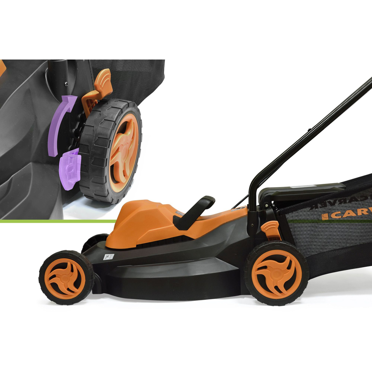 Газонокосилка роторная Carver LME-1332 (Цвет: Orange)