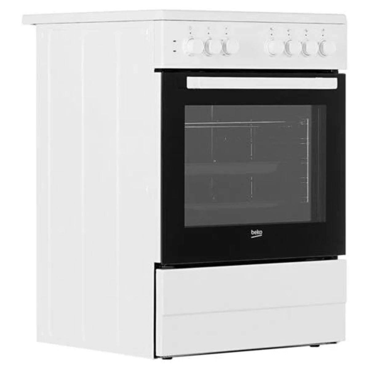 Плита электрическая Beko FSE67100GWS, белый