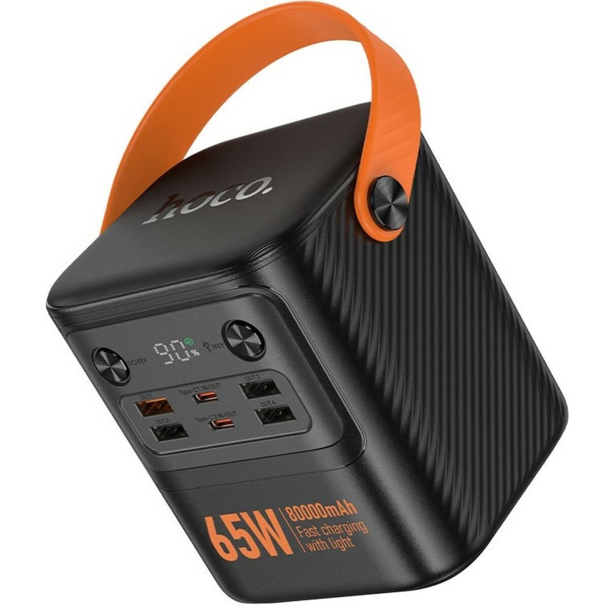 Внешний аккумулятор Hoco J152 Pro 80000mAh, черный 