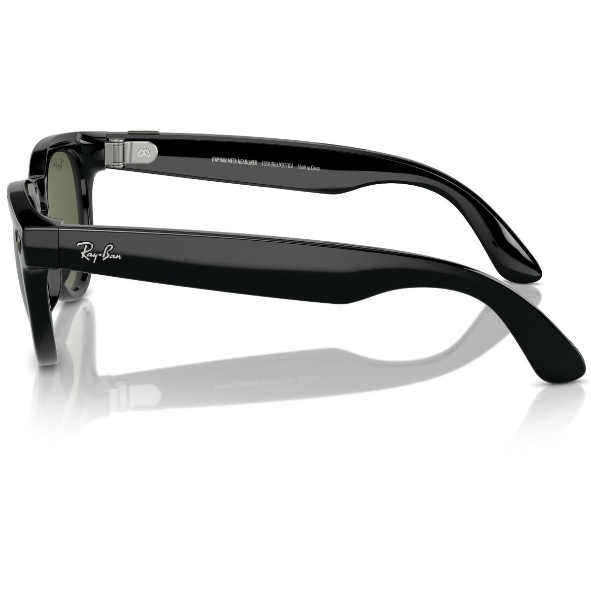 Умные очки Ray-Ban Meta Headliner RW4009 (Цвет: Shiny Black / Polar G15 Green)