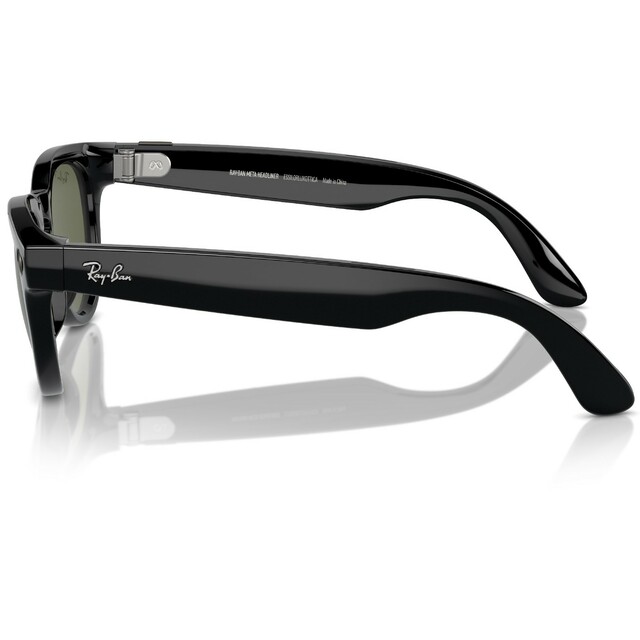 Умные очки Ray-Ban Meta Headliner RW4009 (Цвет: Shiny Black/Polar G15 Green)