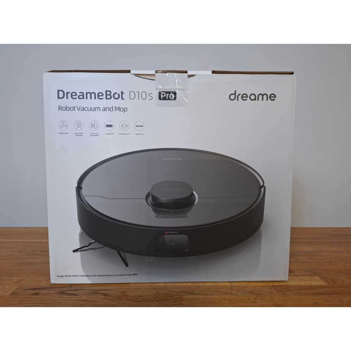 Робот-пылесос Dreame Bot Robot Vacuum and Mop D10s Pro, черный