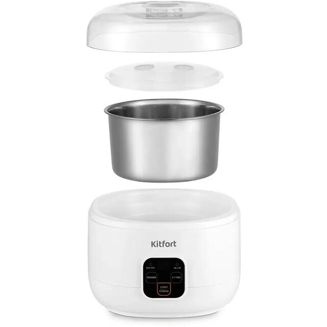 Йогуртница Kitfort КТ-6082, белый