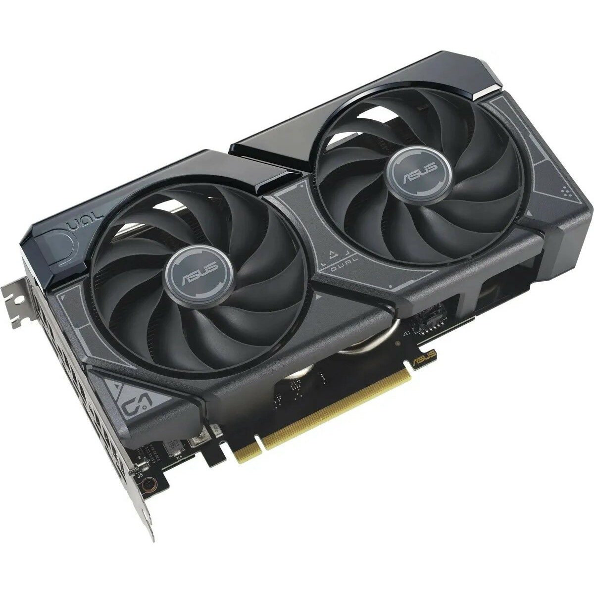 Видеокарта Asus PCI-E 4.0 DUAL-RTX4060TI-16G NVIDIA GeForce RTX 4060TI 16Gb 128bit GDDR6 2520 / 18000 HDMIx1 DPx3 HDCP Ret