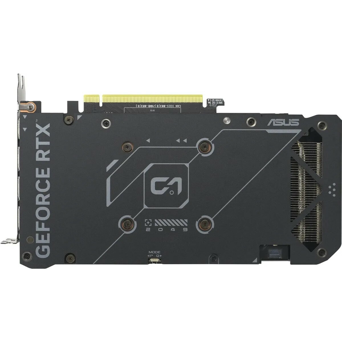 Видеокарта Asus PCI-E 4.0 DUAL-RTX4060TI-16G NVIDIA GeForce RTX 4060TI 16Gb 128bit GDDR6 2520/18000 HDMIx1 DPx3 HDCP Ret