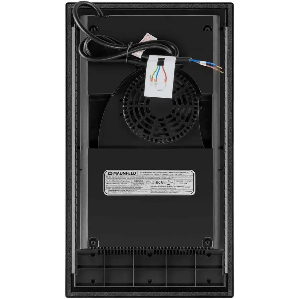 Варочная панель Maunfeld CVI292MBK2, черный