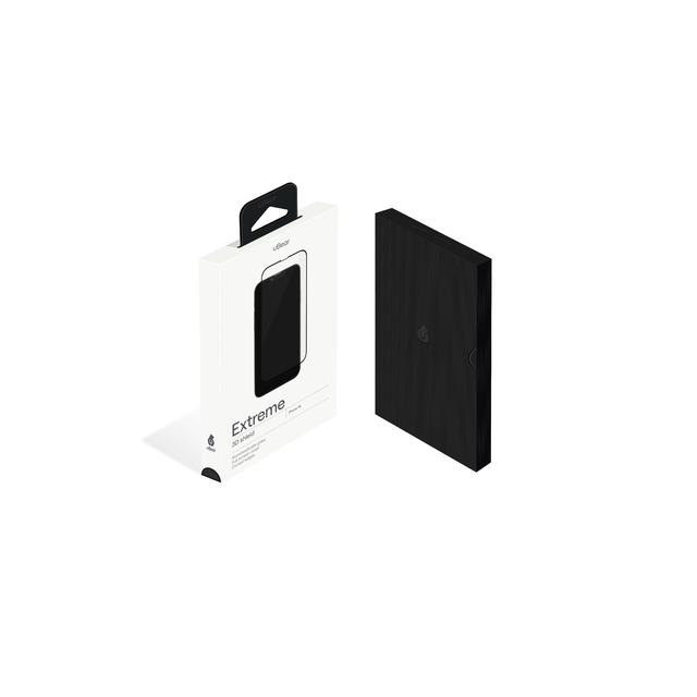 Защитное стекло uBear Extreme 3D Shield для iPhone 14, черный