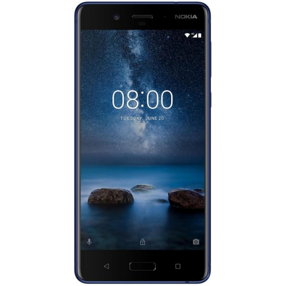 Смартфон Nokia 8 Dual Sim (Цвет: Tempered Blue)