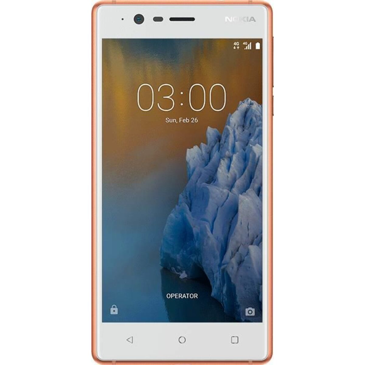 Смартфон Nokia 3 Dual Sim (Цвет: Copper White)