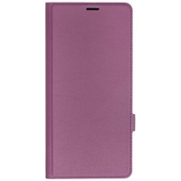 Чехол-книжка Borasco Book Case для смартфона Infinix HOT 60/60i (Цвет: Фиолетовый)