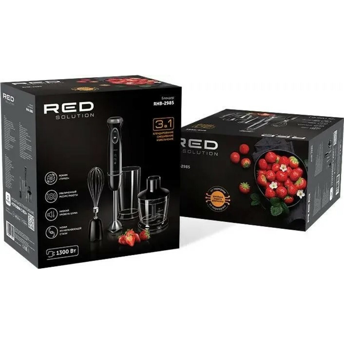 Блендер погружной Red Solution RHB-2985, черный