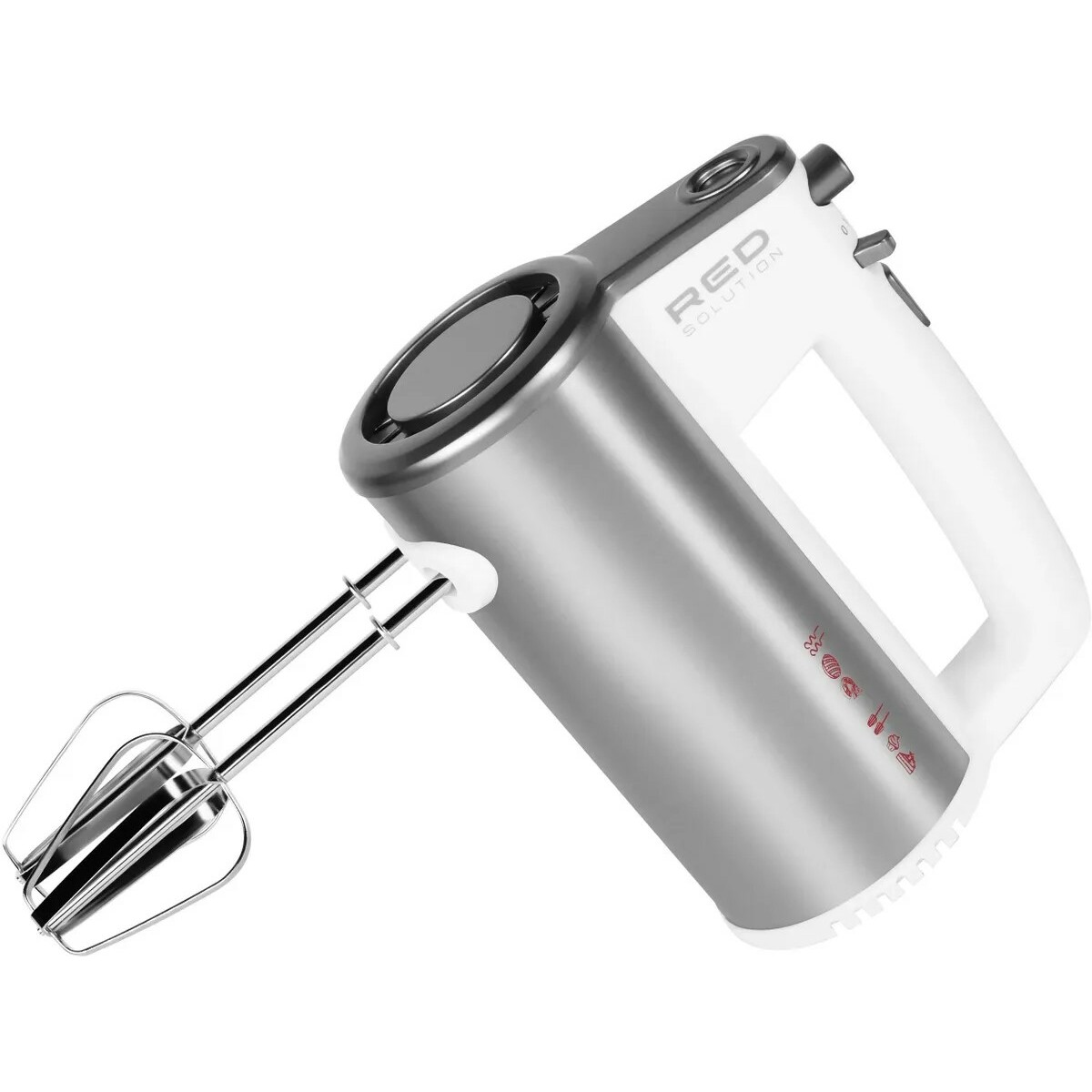Миксер ручной Red Solution RHM-M2108 (Цвет: White/Silver)