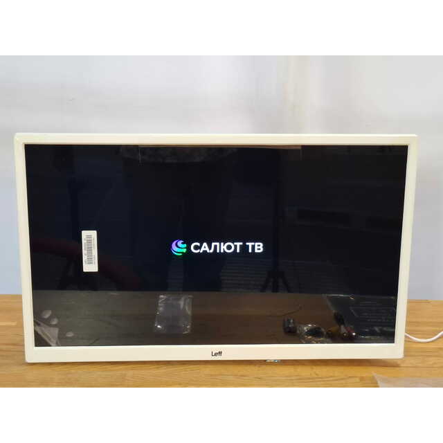Телевизор Leff 24" 24H691T, белый