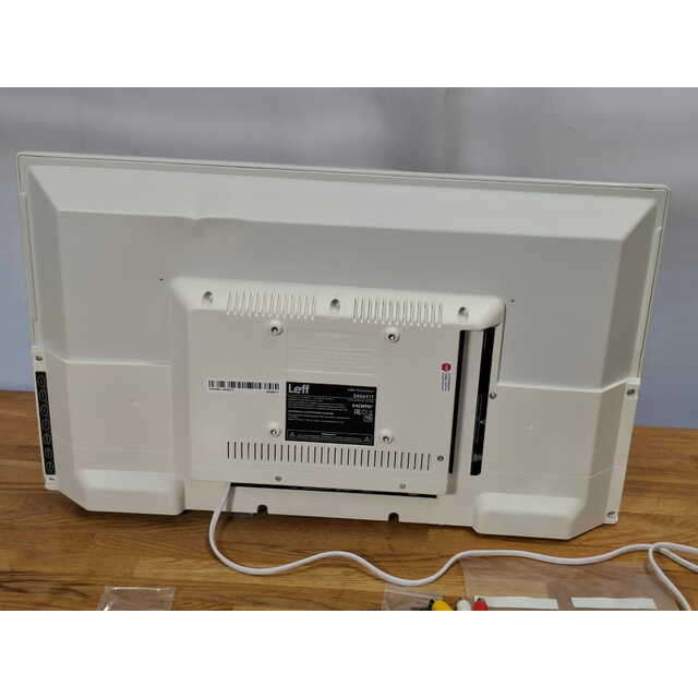 Телевизор Leff 24" 24H691T, белый