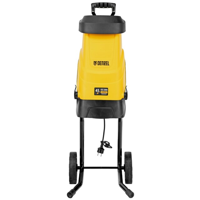 Садовый измельчитель DENZEL ECS-2800 (Цвет: Yellow)