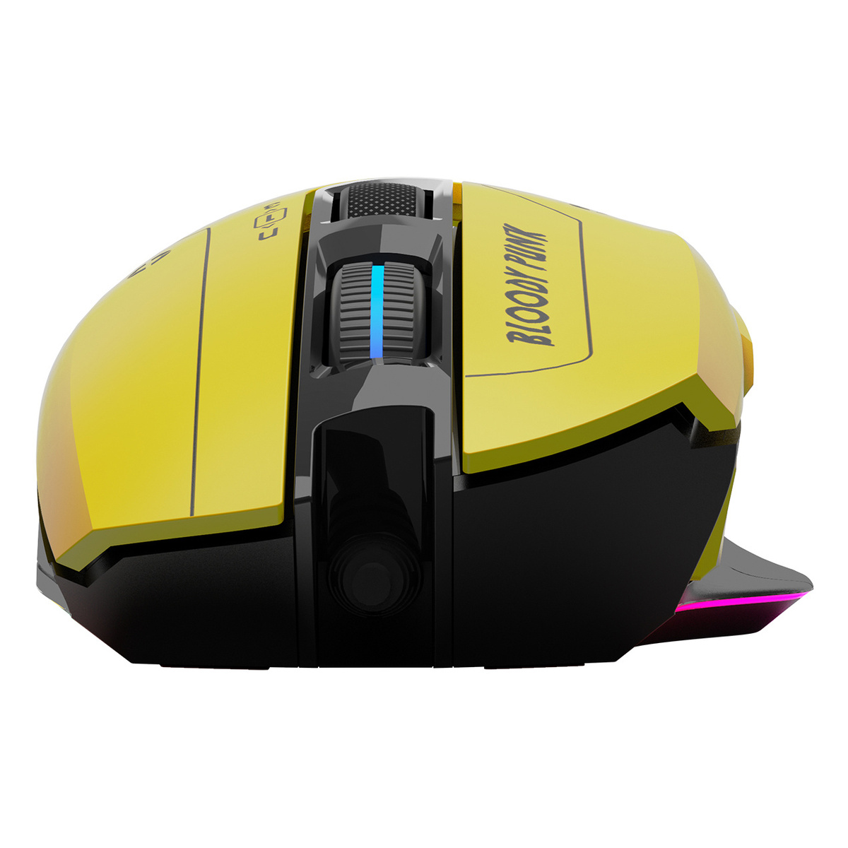 Мышь A4Tech Bloody W70 Max Punk (Цвет: Yellow)