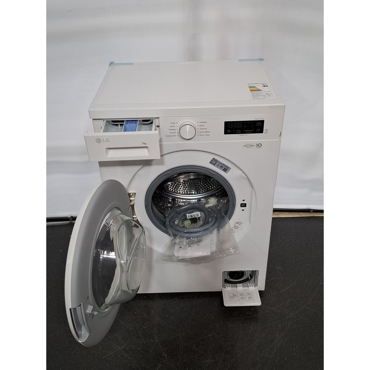 Стиральная машина LG F2Y1HS3W, белый