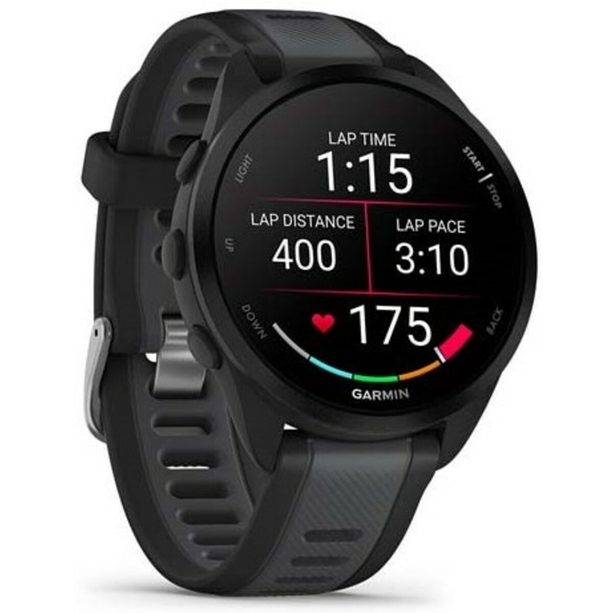 Умные часы Garmin Forerunner 165 (Цвет: Black / Slate Gray)