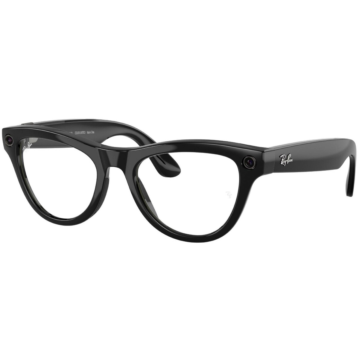 Умные очки Ray-Ban Meta Skyler RW4010 (Цвет: Shiny Black / Transitions Amethyst)