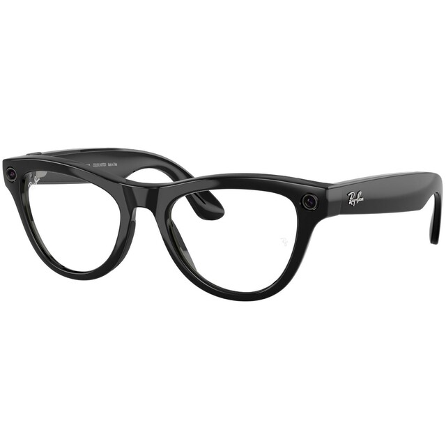 Умные очки Ray-Ban Meta Skyler RW4010 (Цвет: Shiny Black / Transitions Amethyst)