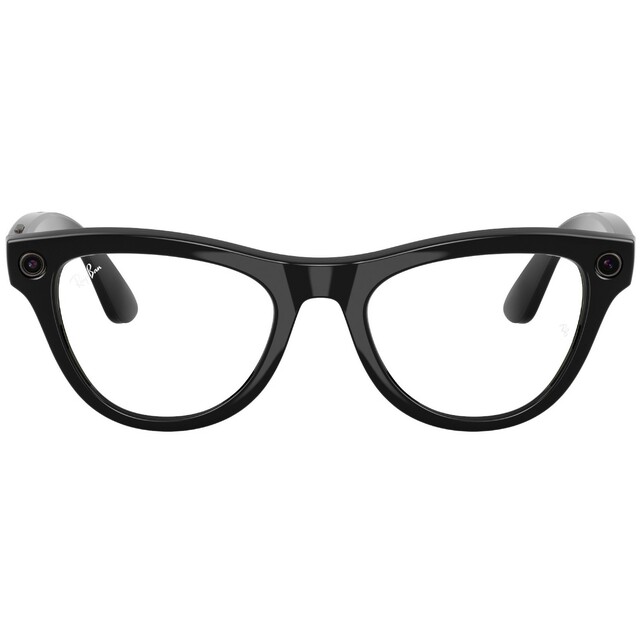 Умные очки Ray-Ban Meta Skyler RW4010 (Цвет: Shiny Black/Transitions Amethyst)