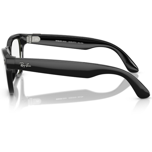 Умные очки Ray-Ban Meta Skyler RW4010 (Цвет: Shiny Black/Transitions Amethyst)
