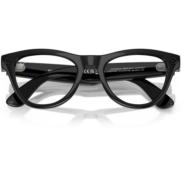 Умные очки Ray-Ban Meta Skyler RW4010 (Цвет: Shiny Black/Transitions Amethyst)