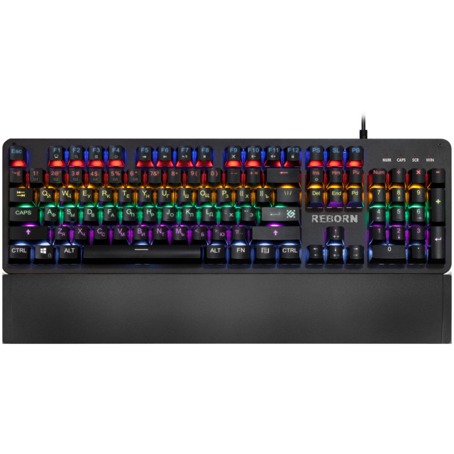 Игровая клавиатура Defender Reborn GK-165DL, черный