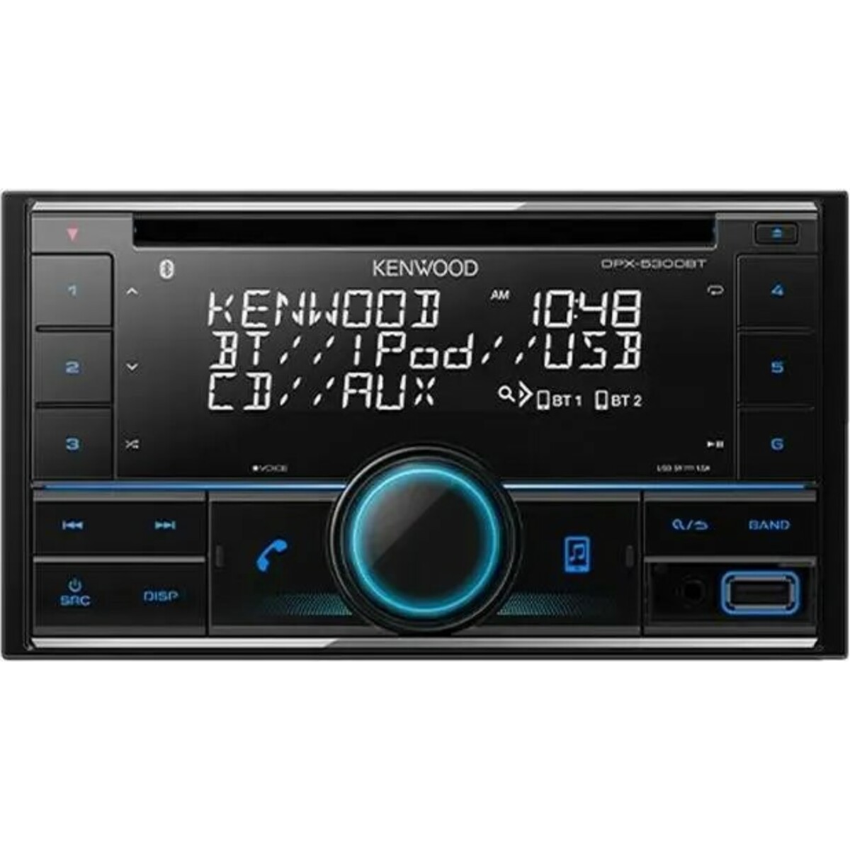 Автомагнитола Kenwood DPX-5300BT, черный