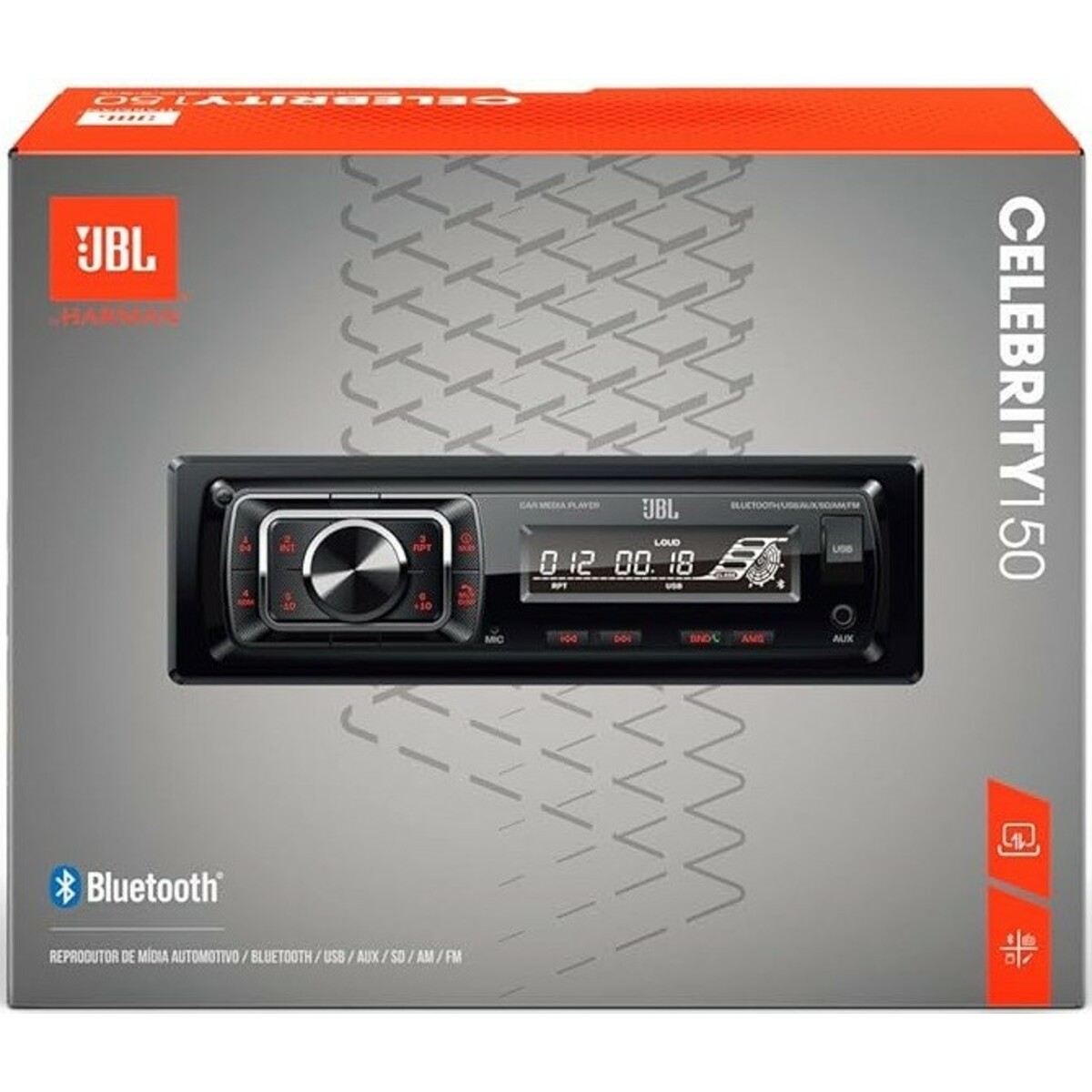 Автомагнитола JBL Celebrity 150, черный