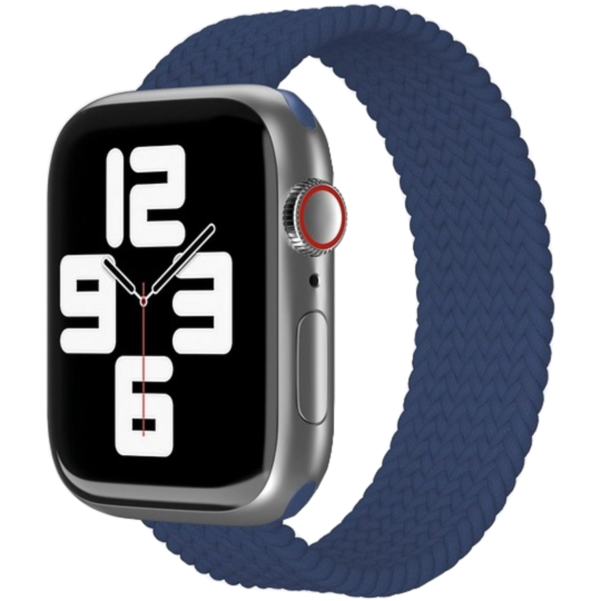 Ремешок нейлоновый плетеный VLP Braided Band для Apple Watch 38/40/41 mm (S/M 2шт) (Цвет: Dark Blue)