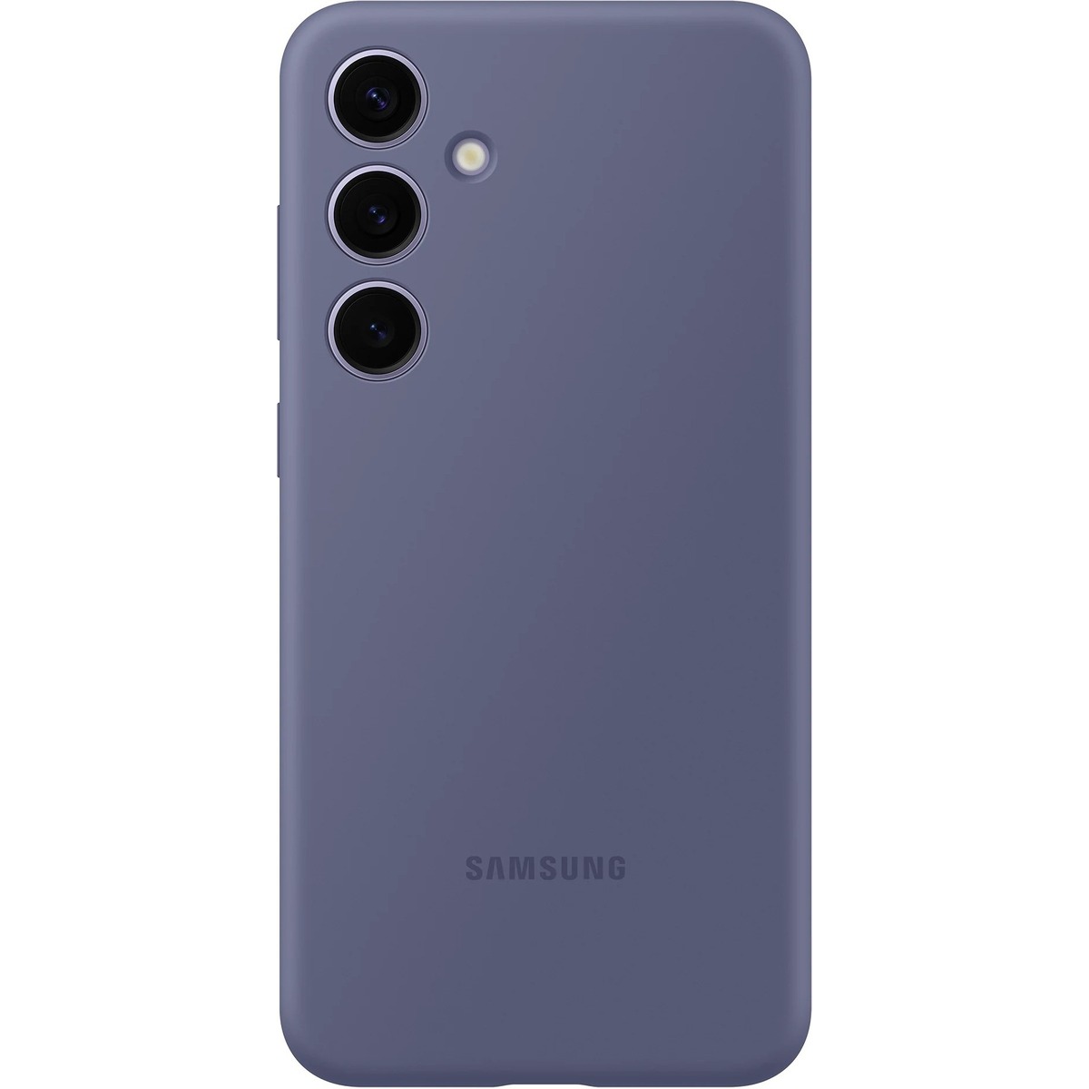 Чехол-накладка Samsung Silicone Case для смартфона Samsung Galaxy S24+ (Цвет: Purple)