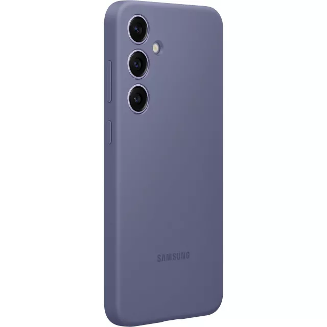 Чехол-накладка Samsung Silicone Case для смартфона Samsung Galaxy S24+ (Цвет: Purple)