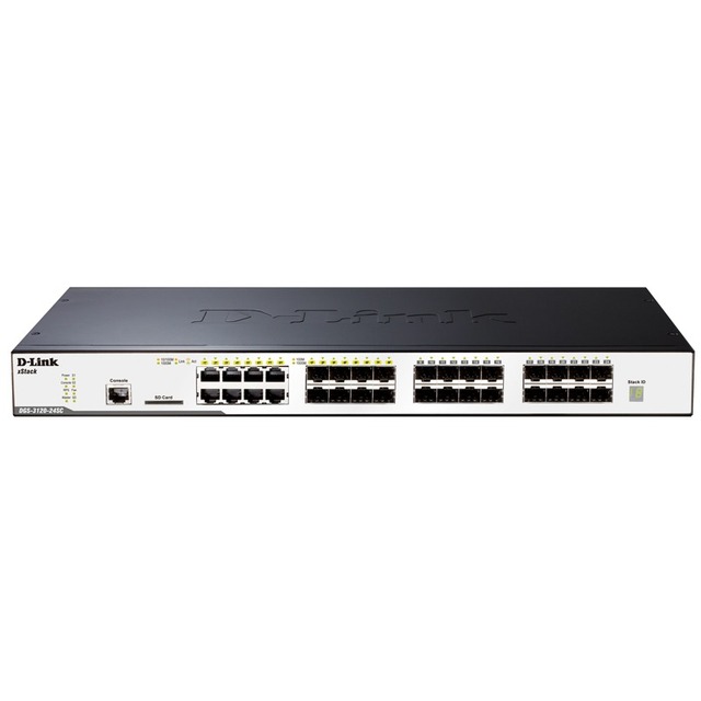 Коммутатор управляемый D-Link DGS-3120-24SC / B1AEI