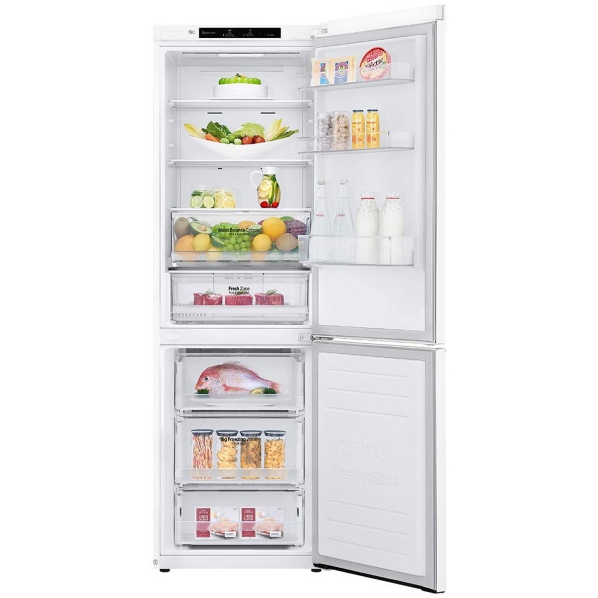 Холодильник LG GB-B61SWJMN (Цвет: White)