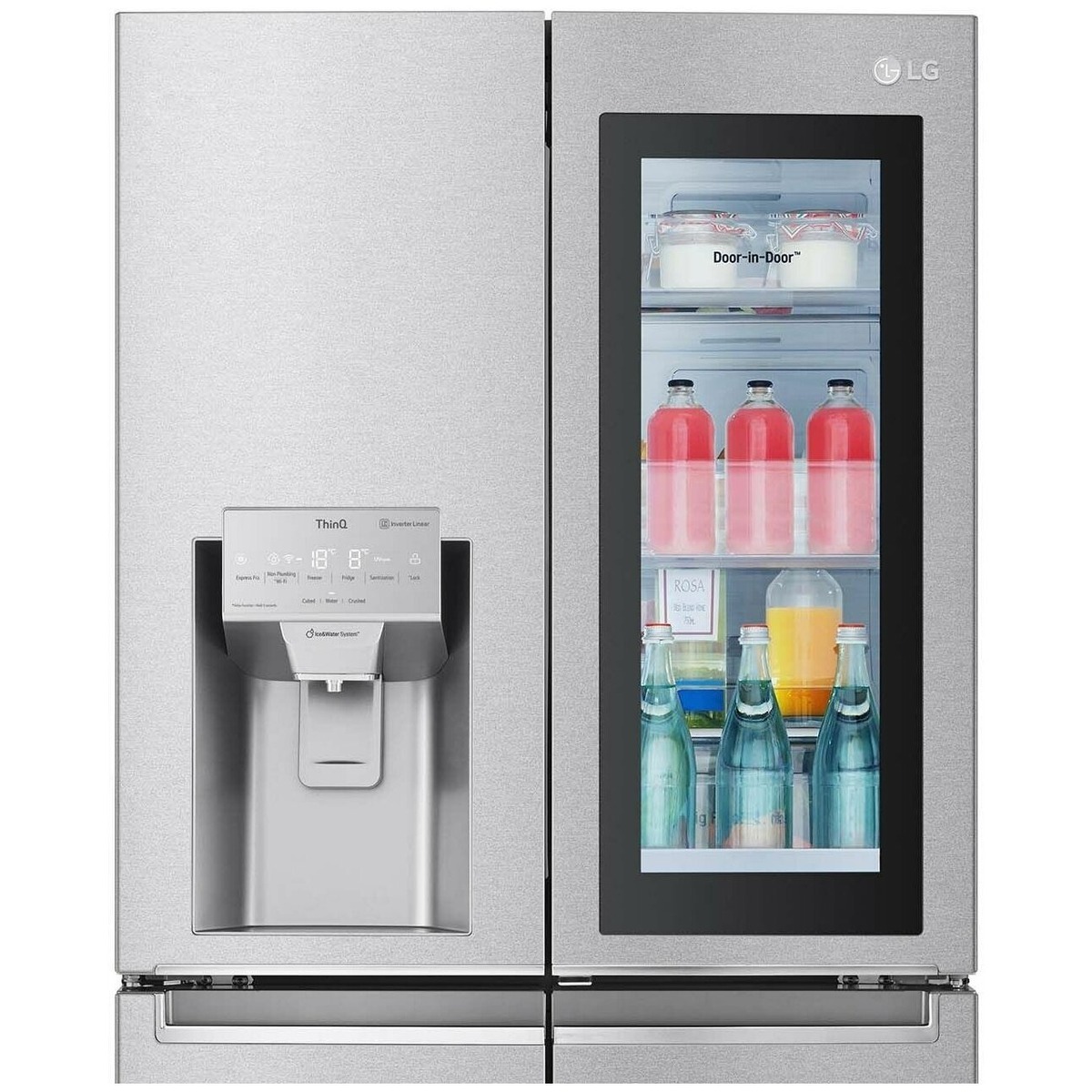 Холодильник LG GC-X22FTALL (Цвет: Silver)