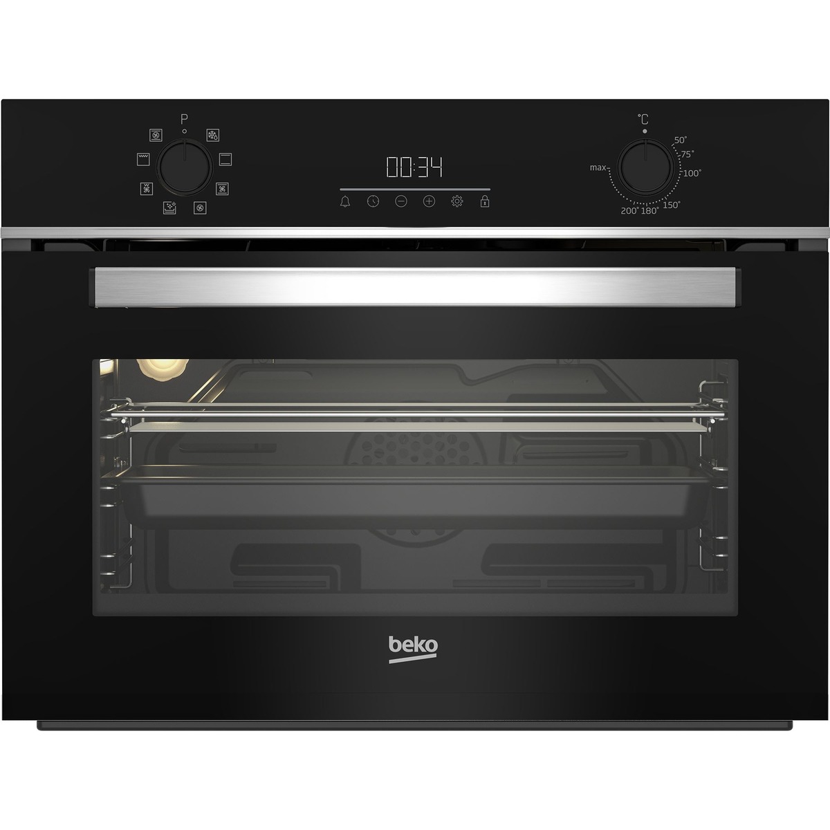 Духовой шкаф Beko BBCM13300X, черный