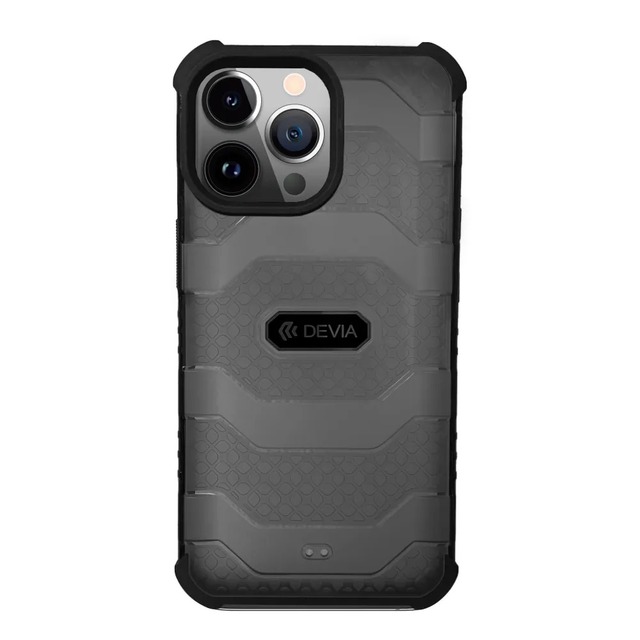 Чехол противоударный Devia Vanguard Series Shockproof Case для iPhone 13 Pro, черный