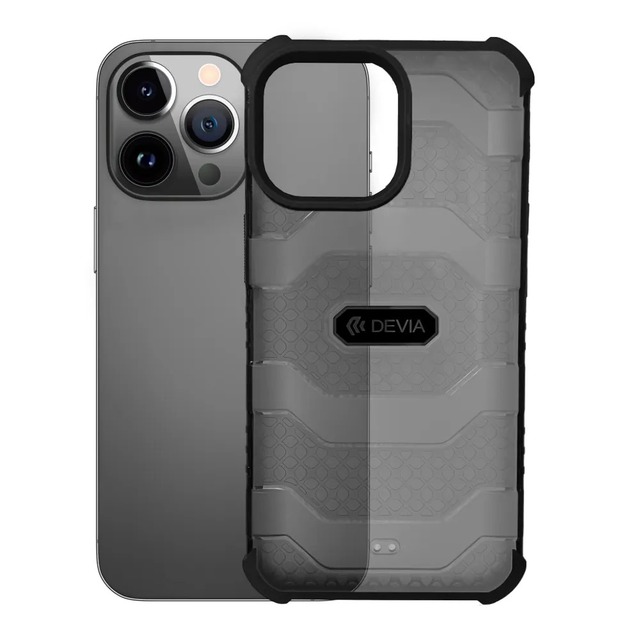 Чехол противоударный Devia Vanguard Series Shockproof Case для iPhone 13 Pro, черный