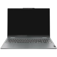 Ноутбук Lenovo IdeaPad 5 16AHP9 (AMD Ryzen 7 8845HS 3.8Ghz/16Gb LPDDR5x/SSD 512Gb/AMD Radeon 780M/16 /OLED/Touch 2K (2048x1280)/noOS/gray/WiFi/BT/Cam) 