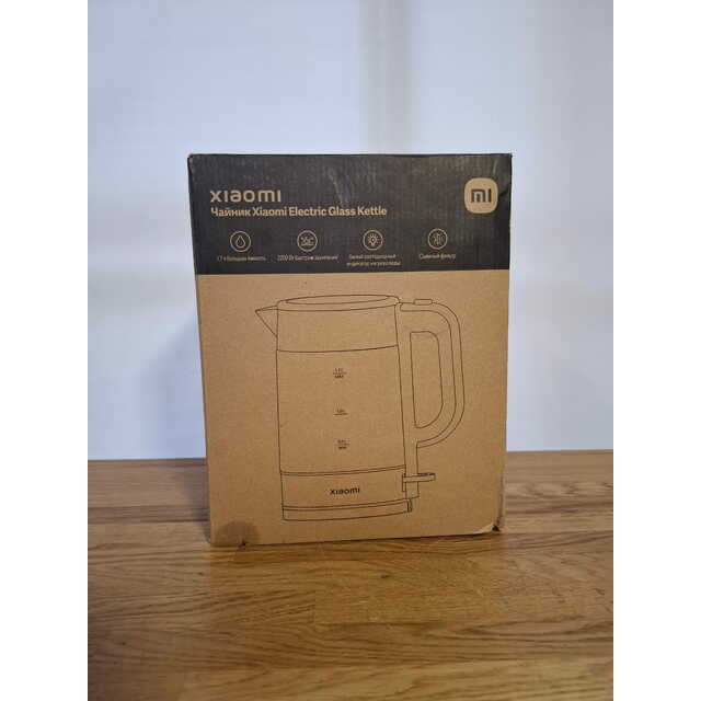 Чайник Xiaomi Electric Glass Kettle RU, черный Чайник Xiaomi Electric Glass Kettle RU, черный